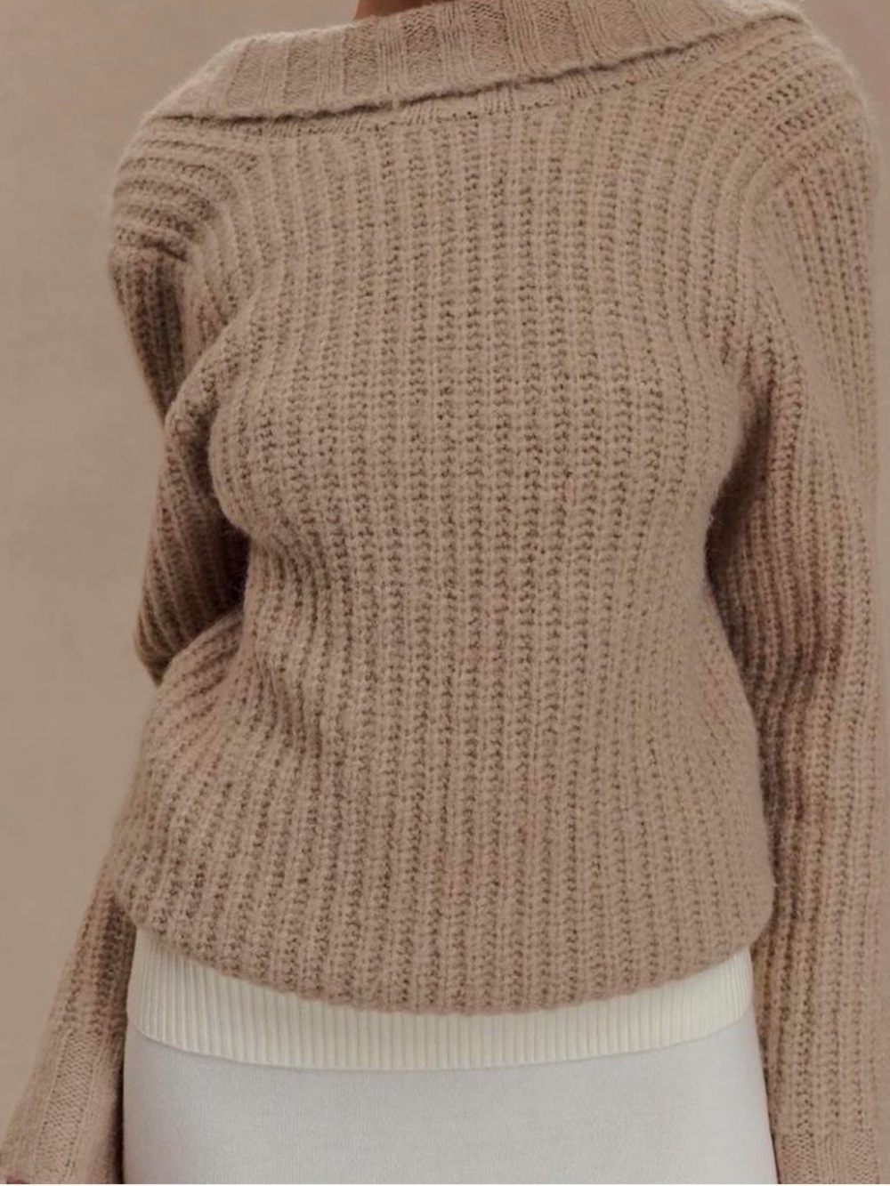 Meshki Off the shoulder Sweater